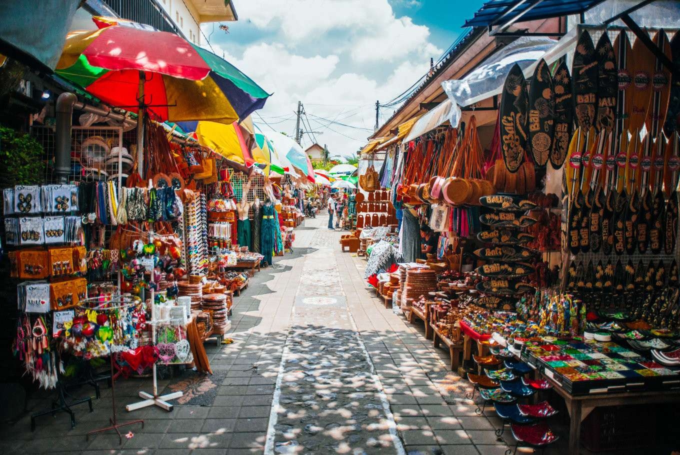 منطقة تسوق اوبود Ubud Traditional Art Market: