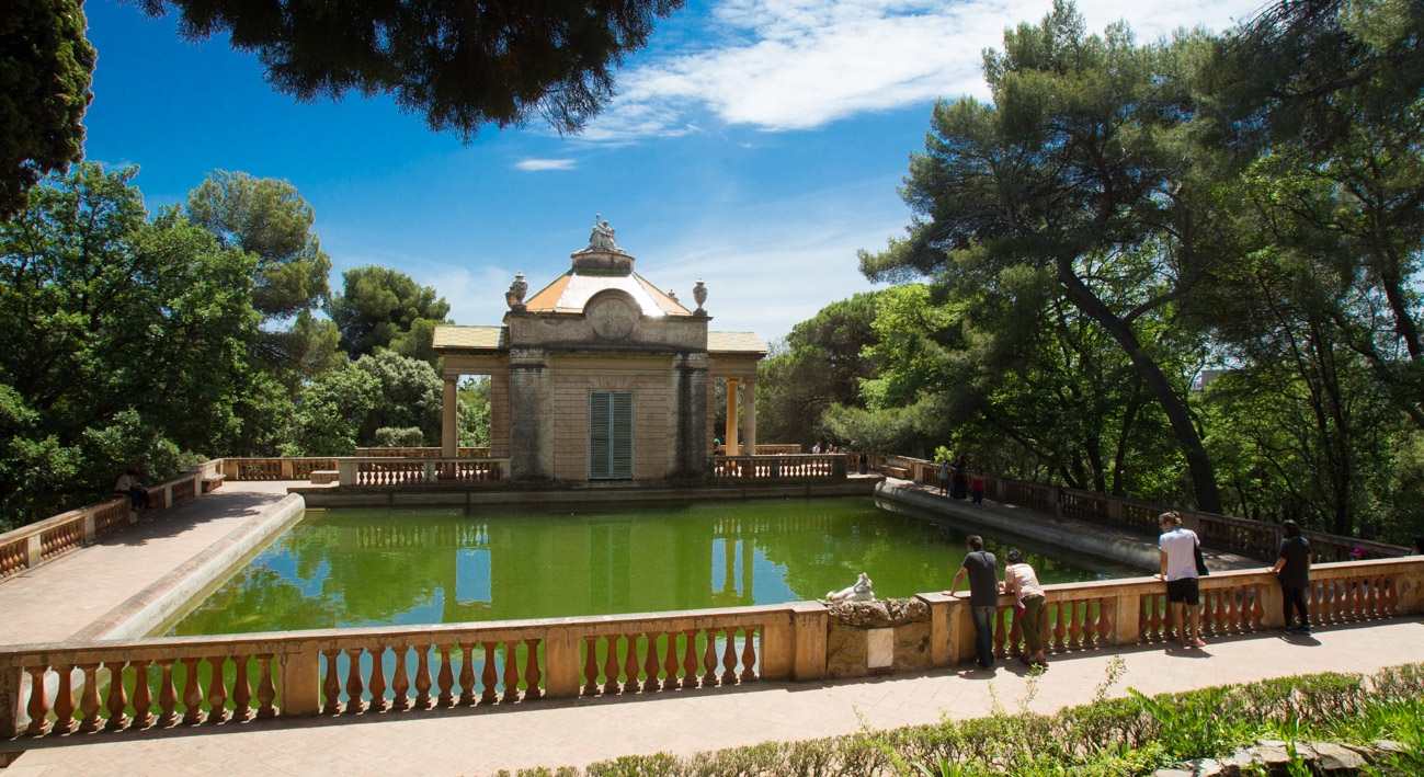 إسبانيا برشلونة اهم الاماكن السياحية حديقة متاهة هورتا